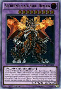 Archfiend Black Skull Dragon - CORE-EN048 - Ultimate Rare - 1st Edition