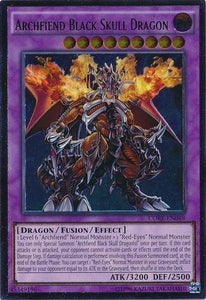 Archfiend Black Skull Dragon - CORE-EN048 - Ultimate Rare - Unlimited