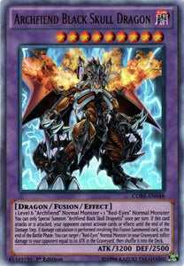 Archfiend Black Skull Dragon - CORE-EN048 - Ultra Rare - 1st Edition