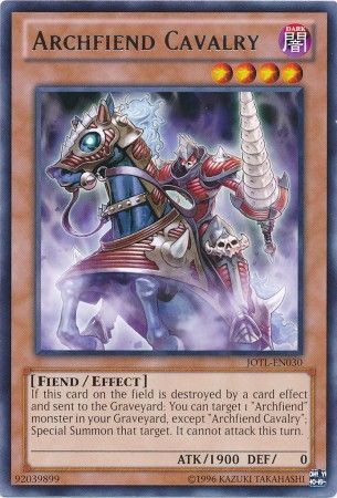 Archfiend Cavalry - JOTL-EN030 - Rare - Unlimited