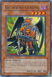 Archfiend General - FOTB-EN019 - Rare - 1st Edition