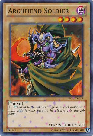 Archfiend Soldier - BP01-EN112 - Starfoil Rare - Unlimited