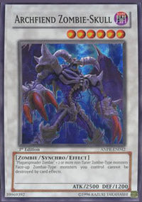 Archfiend Zombie-Skull - ANPR-EN042 - Super Rare - 1st Edition