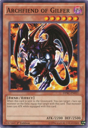 Archfiend of Gilfer - DPBC-EN011 - Common - 1st Edition