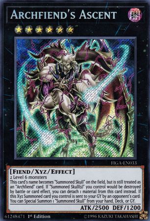 Archfiend's Ascent - FIGA-EN033 - Secret Rare - 1st Edition