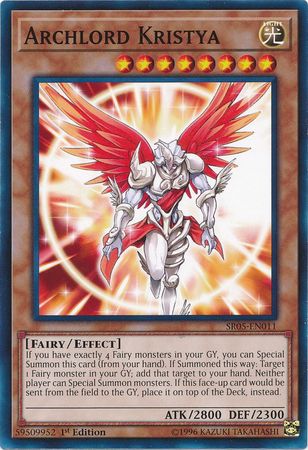 Archlord Kristya - SR05-EN011 - Common - 1st Edition