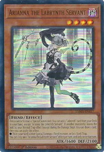 Arianna the Labrynth Servant - TAMA-EN017 - Ultra Rare - 1st Edition