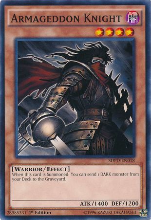 Armageddon Knight - SDPD-EN018 - Common - 1st Edition