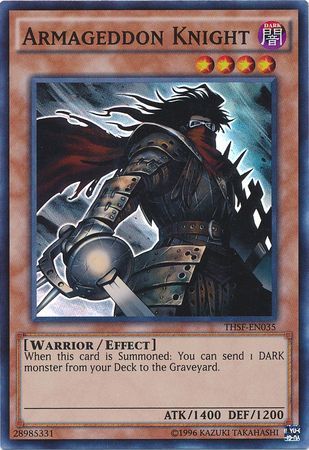 Armageddon Knight - THSF-EN035 - Super Rare - Unlimited
