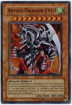 Armed Dragon LV10 - DP2-EN013 - Ultra Rare - 1st Edition