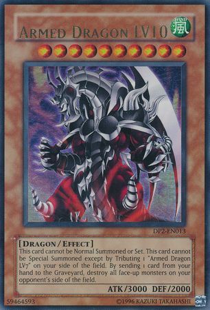 Armed Dragon LV10 - DP2-EN013 - Ultra Rare - Unlimited