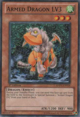 Armed Dragon LV3 - SDDL-EN018 - Common - 1st Edition