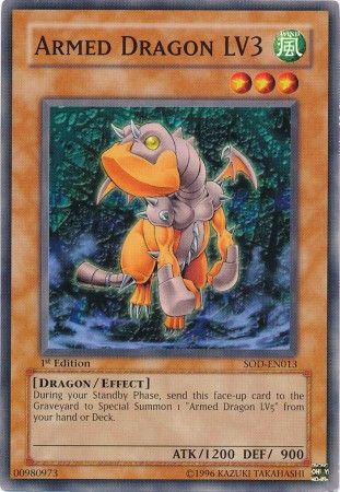 Armed Dragon LV3 - SOD-EN013 - Common - 1st Edition