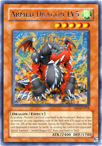 Armed Dragon LV5 - DR3-EN014 - Rare - Unlimited