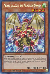 Armed Dragon, the Armored Dragon - HAC1-EN173 - Secret Rare - Limited