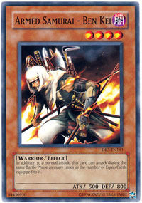 Armed Samurai - Ben Kei - DR3-EN143 - Common - Unlimited