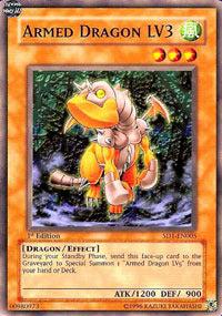 Armed Dragon LV3 - SD1-EN005 - Common - Unlimited