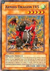 Armed Dragon LV5 - SD1-EN006 - Common - 1st Edition