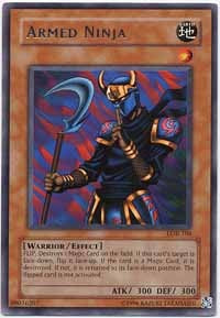 Armed Ninja - LOB-106 - Rare - 1st Edition