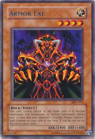 Armor Exe - MFC-075 - Rare - Unlimited