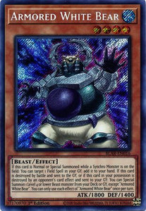 Armored White Bear - BLAR-EN016 - Secret Rare - 1st Edition