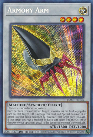 Armory Arm - HAC1-EN176 - Secret Rare - Limited