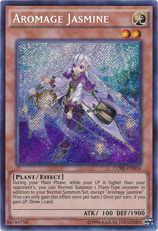 Aromage Jasmine - CORE-EN034 - Secret Rare - Unlimited