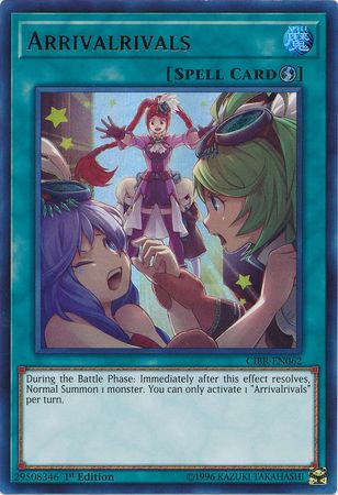 Arrivalrivals - CIBR-EN062 - Ultra Rare - 1st Edition