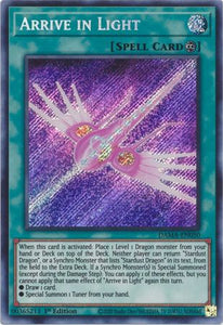 Arrive in Light - DAMA-EN050 - Secret Rare - 1st Edition