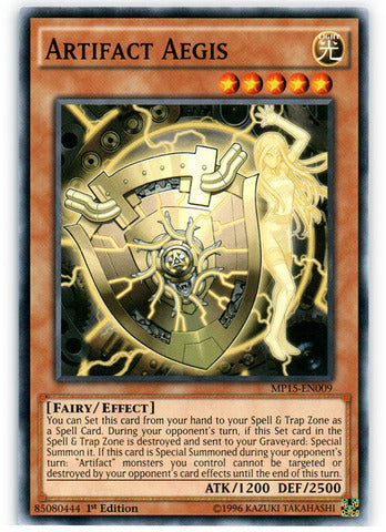 Artifact Aegis - MP15-EN009 - Common - 1st Edition