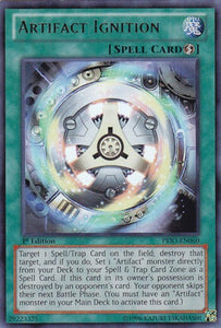 Artifact Ignition - PRIO-EN060 - Ultra Rare - 1st Edition