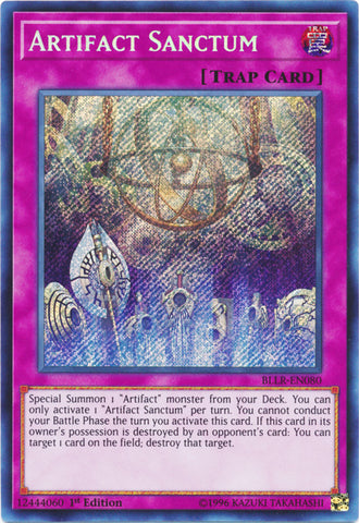 Artifact Sanctum - BLLR-EN080 - Secret Rare - 1st Edition