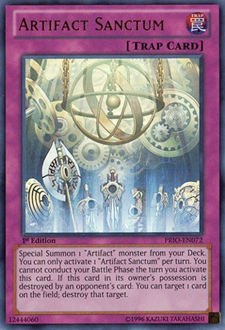 Artifact Sanctum - PRIO-EN072 - Ultra Rare - 1st Edition