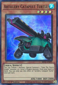 Artillery Catapult Turtle - MP21-EN099 - Super Rare - 1st Edition