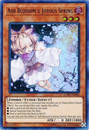 Ash Blossom & Joyous Spring - LCKC-EN080 - Ultra Rare - Unlimited