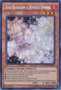 Ash Blossom & Joyous Spring - MACR-EN036 - Secret Rare - Unlimited