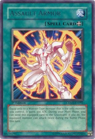 Assault Armor - CRMS-EN092 - Rare - 1st Edition