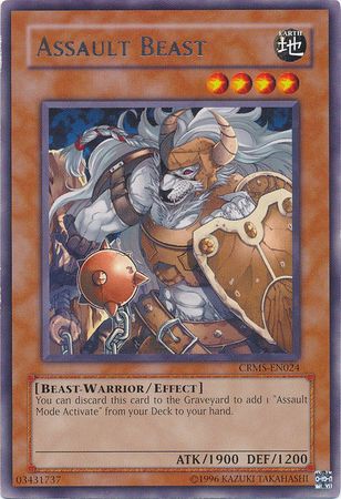 Assault Beast - CRMS-EN024 - Rare - Unlimited