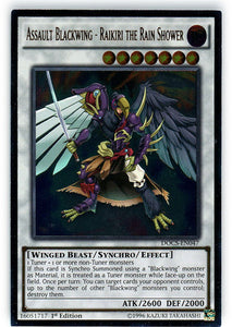 Assault Blackwing - Raikiri the Rain Shower - DOCS-EN047 - Ultimate Rare - 1st Edition