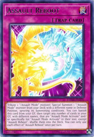 Assault Reboot - DANE-EN070 - Rare - Unlimited
