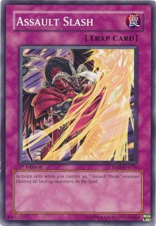 Assault Slash - CRMS-EN074 - Common - 1st Edition