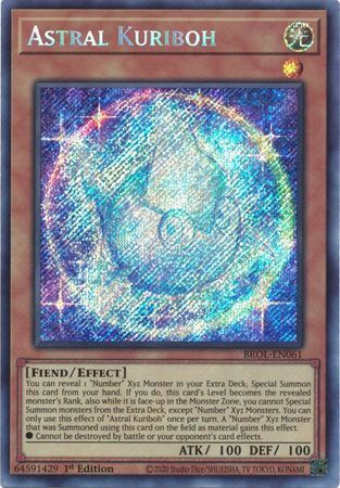 Astral Kuriboh - BROL-EN061 - Secret Rare - 1st Edition