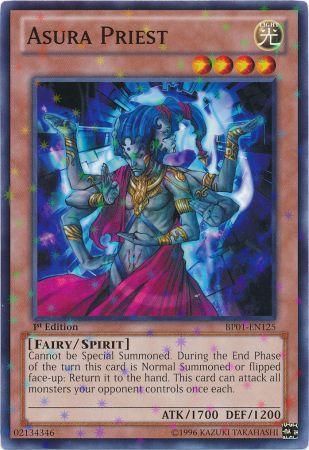 Asura Priest - BP01-EN125 - Starfoil Rare - 1st Edition