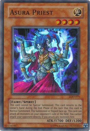 Asura Priest - LOD-071 - Super Rare - 1st Edition