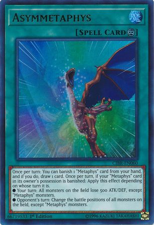 Asymmetaphys - CIBR-EN060 - Ultra Rare - 1st Edition