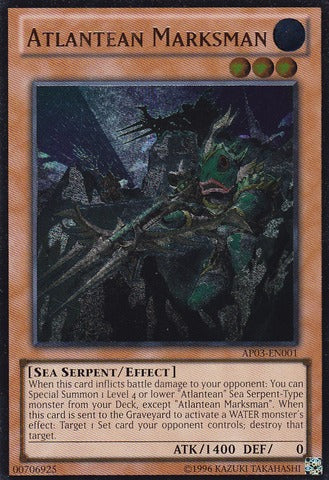 Atlantean Marksman - AP03-EN001 - Ultimate Rare - Unlimited