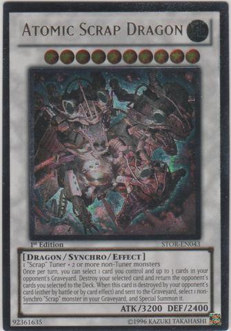 Atomic Scrap Dragon - Ultimate - STOR-EN043 - Ultimate Rare - Unlimited