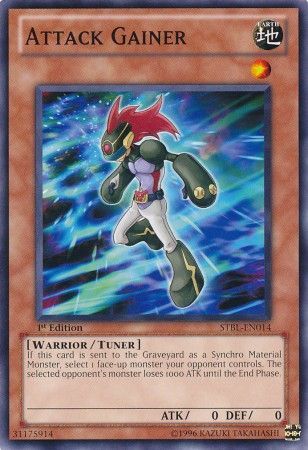 Attack Gainer - STBL-EN014 - Common - 1st Edition