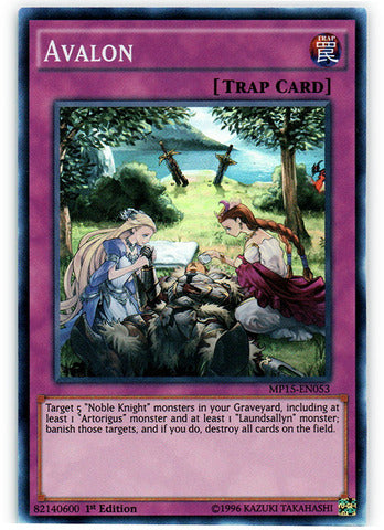 Avalon - MP15-EN053 - Super Rare - 1st Edition