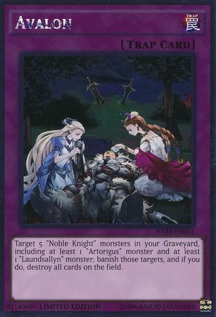 Avalon - NKRT-EN031 - Platinum Rare - Limited